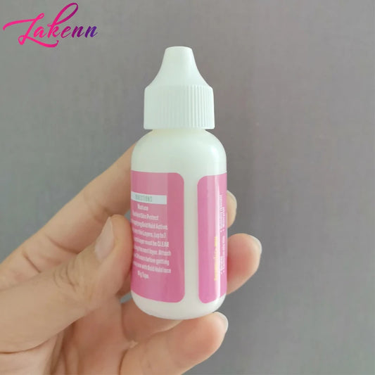 Lace Wig Glue -1.3Oz Waterproof Wigs Liquid Glue Invisible Glue For Wigs Long Lasting Strong Hold Wig Adhesive Glue White Glue